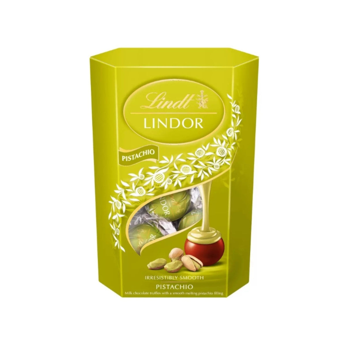Lindt Lindor Pistachio Milk Chocolate Truffles 200g