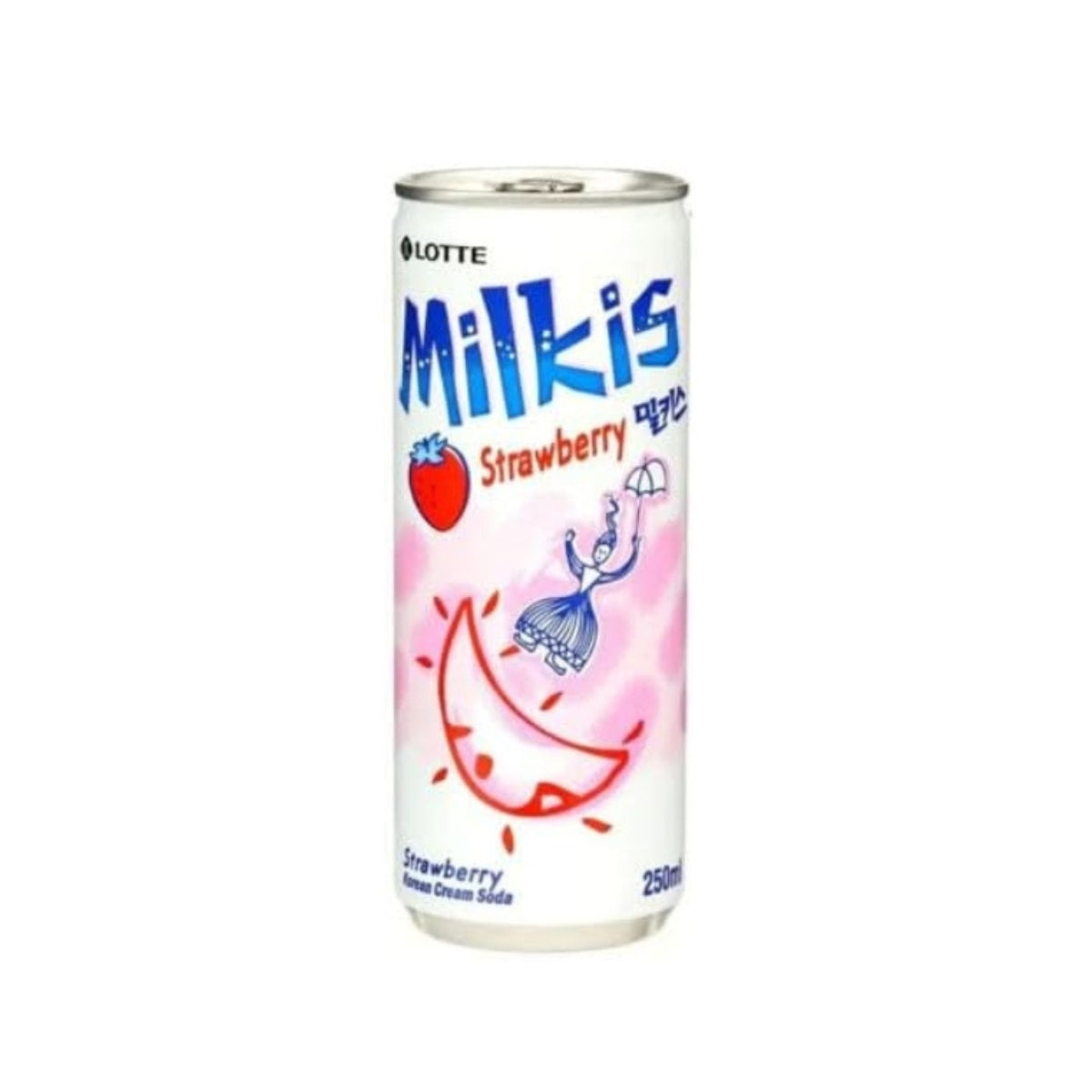 Milkis Strawberry Flavoured Soft Drink 250ml