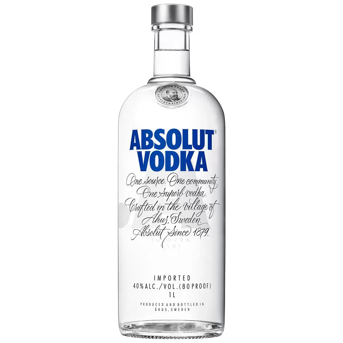 Absolut Original Swedish Vodka 1 Litre