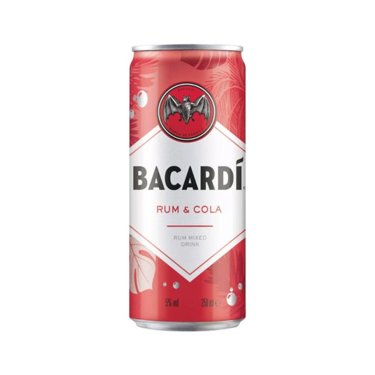 Bacardi Rum & Cola Cocktail 25cl