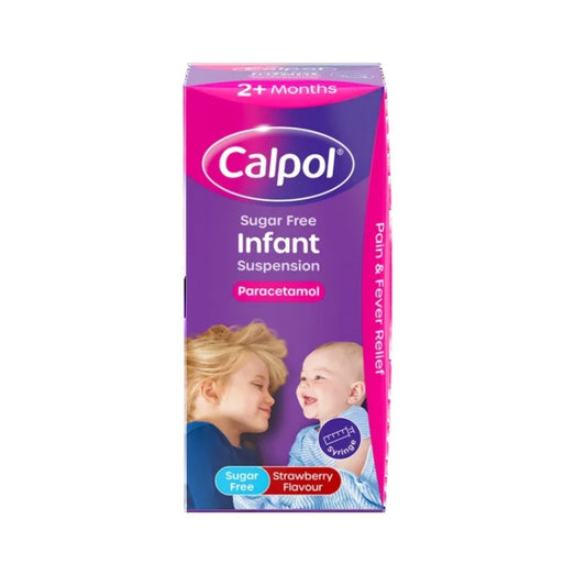Calpol Infant Sugar-Free Paracetamol Suspension 2+ Months (100ml)