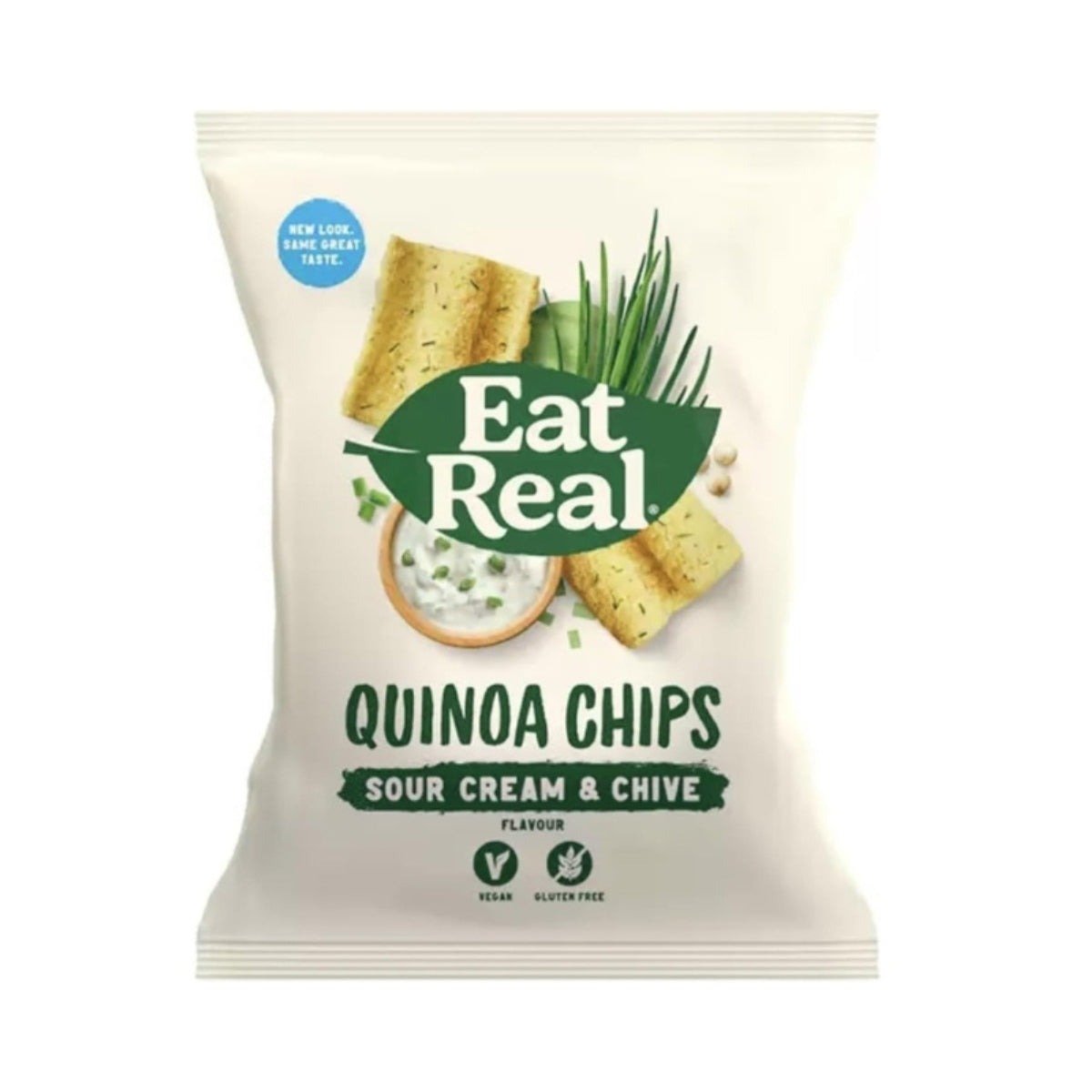 Eat Real Quinoa Chips Sour Cream & Chive 30g