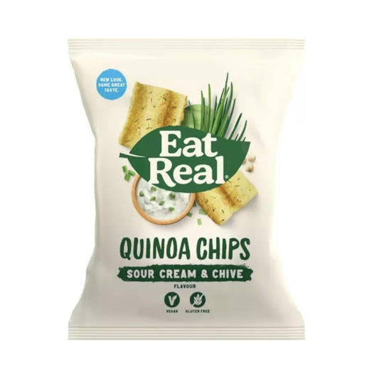 Eat Real Quinoa Chips Sour Cream & Chive 30g