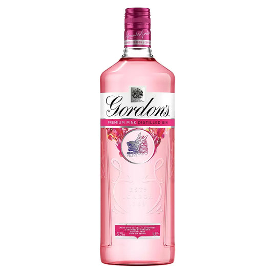 Gordon's Premium Distilled Pink Gin 1 Litre
