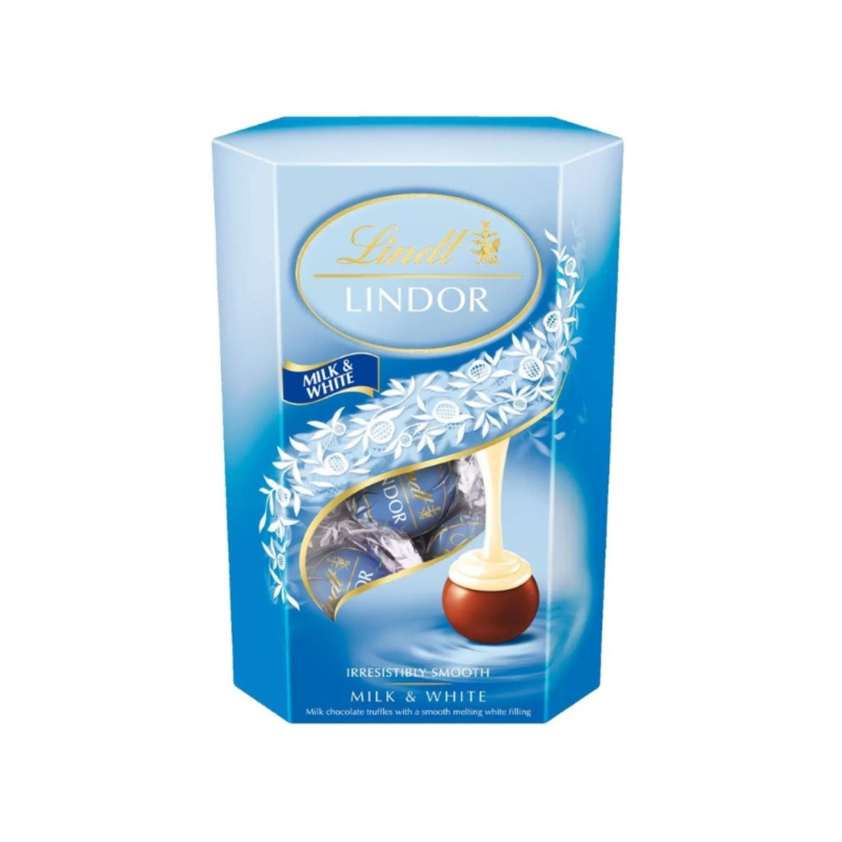 Lindt Lindor Milk & White Chocolate Truffles 200g