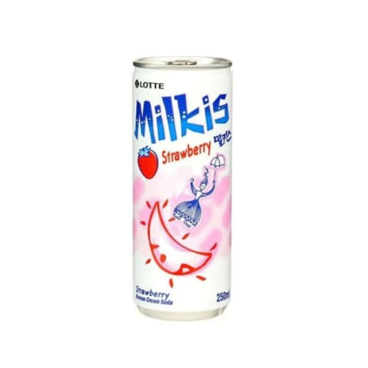 Milkis Strawberry Flavoured Soft Drink 250ml
