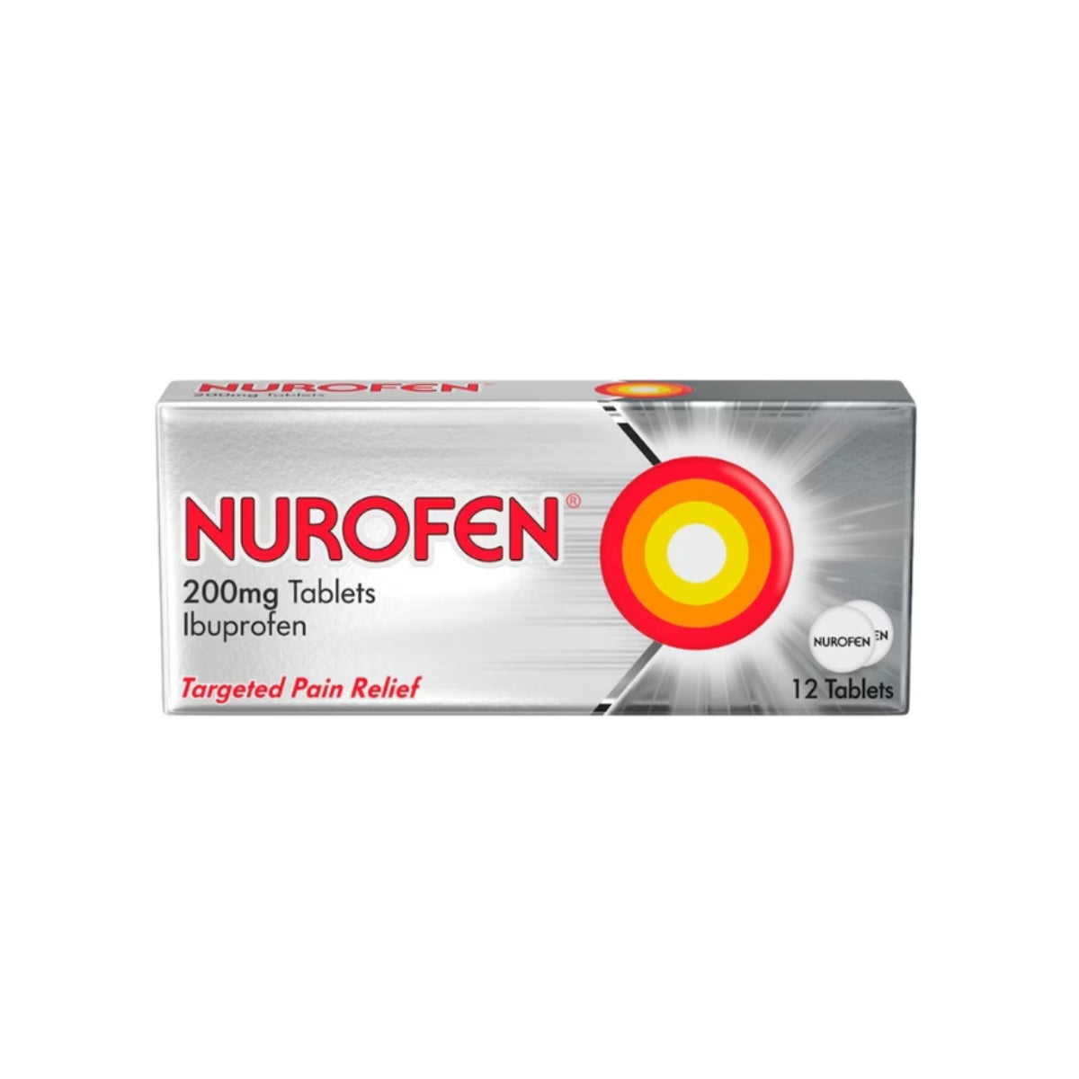 Nurofen Ibuprofen 200mg Caplets (12 Pack)