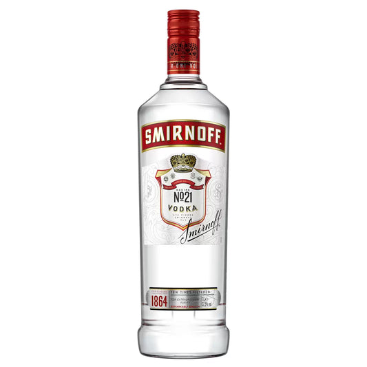 Smirnoff No. 21 Red Label Vodka 1 Litre