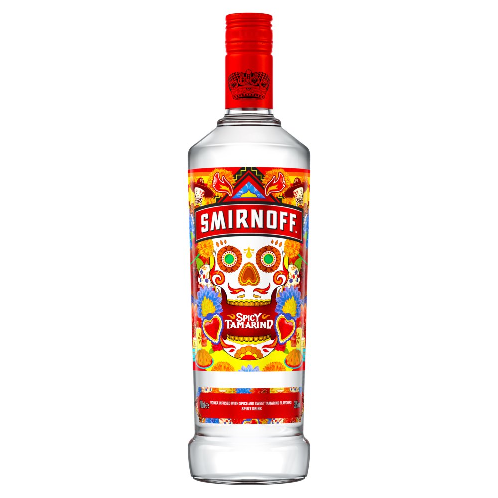 Smirnoff Spicy Tamarind Vodka-Based Spirit Drink 70cl