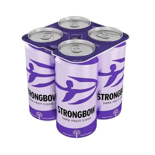 Strongbow Dark Fruit Cider 4 x 440ml Cans (4% ABV)