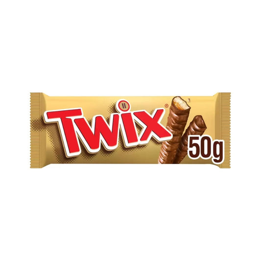 Twix Chocolate Bar 50g