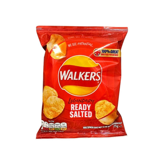 Walkers Ready Salted Crisps 25g