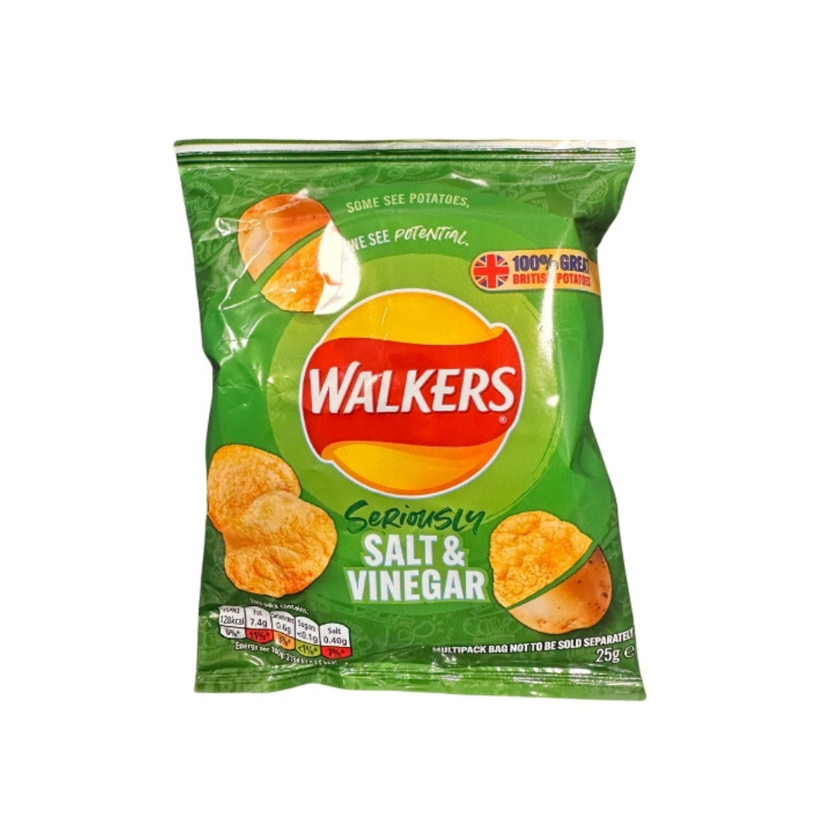 Walkers Salt & Vinegar Crisps 25g