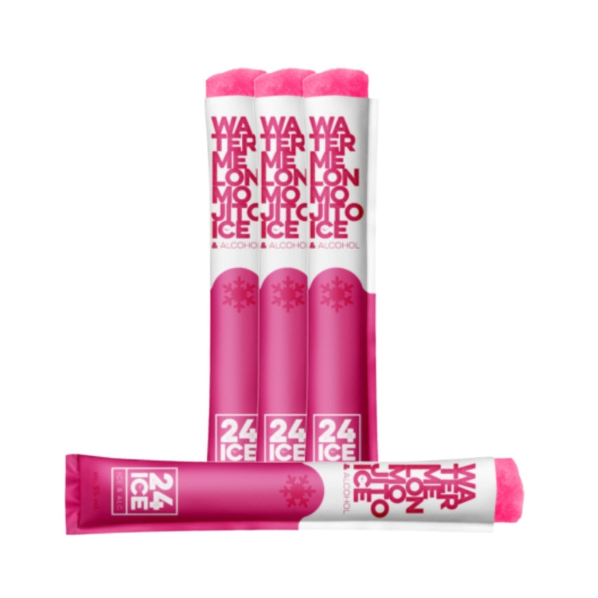 24 ICE - Watermelon Mojito Frozen Cocktail Lolly (5% ABV)